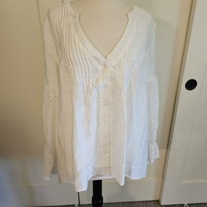 White tunic large
